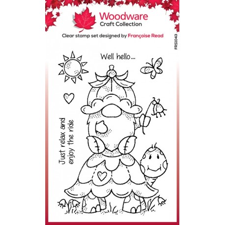 Woodware Craft Collection Garden Stroll Clear Stamps