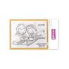 Timbro Clear-Mi 2581-CLEM-C Aladdin & Jasmine ITA