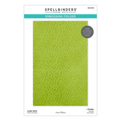Spellbinders Leafy Helix 3D Spellbinders Leafy Helix Embossing FolderFolder