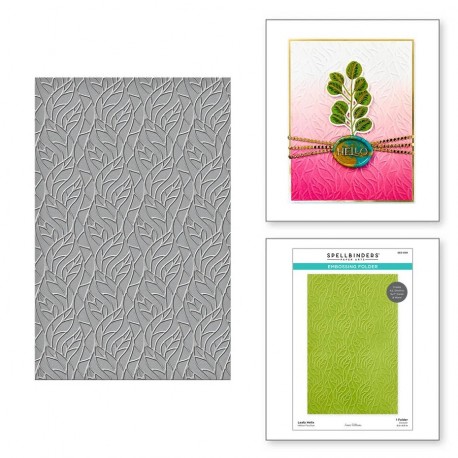 Spellbinders Leafy Helix 3D Spellbinders Leafy Helix Embossing FolderFolder