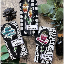 Stamper Anonymous Tim Holtz Layering Mini Stencil Set 60 3pezzi