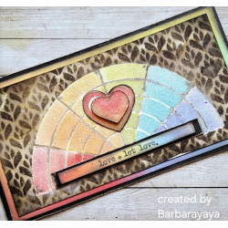 Stamper Anonymous Tim Holtz Layering Mini Stencil Set 59