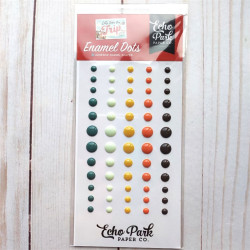 Echo Park Let's Take The Trip Enamel Dots