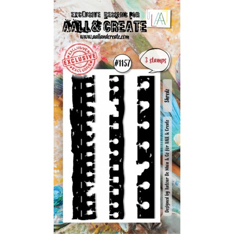 AALL & Create Stamp Set A8 1157 Shredz