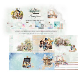 Alchemy of Art Happy Time Paper Collection Set 30x30cm 6fg