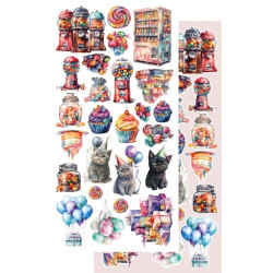 Alchemy of Art Happy Time Extras to Cut 15x30,5cm