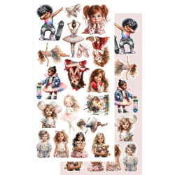 Alchemy of Art Happy Time Extras to Cut 15x30,5cm