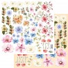 Alchemy of Art Happy Time - Flowers - Extras to cut 30x30cm