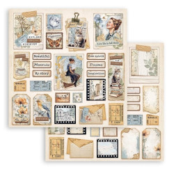 Stamperia Create Happiness Secret Diary Paper Pack 30x30cm
