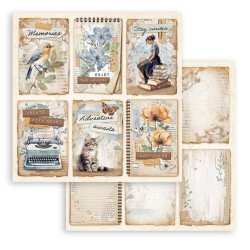 Stamperia Create Happiness Secret Diary Paper Pack 30x30cm
