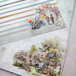 Alchemy of Art Happy Time Paper Collection Set 20x20cm 12fg