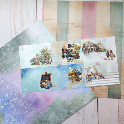 Alchemy of Art Happy Time Paper Collection Set 30x30cm 6fg