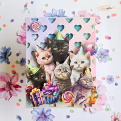 Alchemy of Art Happy Time Extras to Cut 15x30,5cm