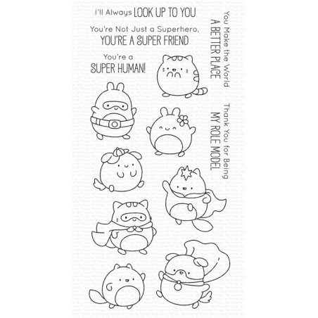 My Favorite Things Super Human Clear Stamps