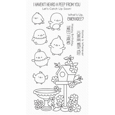 My Favorite Things Tweet Friends Clear Stamps