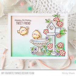 My Favorite Things Tweet Friends Clear Stamps