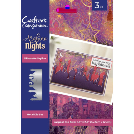 Crafter's Companion Arabian Nights Metal Dies Silhouette Skyline