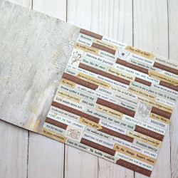 Stamperia Create Happiness Secret Diary Paper Pack 30x30cm
