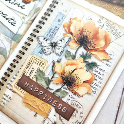 Stamperia Create Happiness Secret Diary Paper Pack 30x30cm