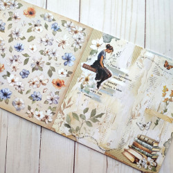 Stamperia Create Happiness Secret Diary Paper Pack 30x30cm