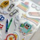 Echo Park Off To School Puffy Stickers