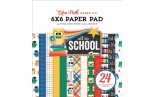 Echo Park Off To School Paper Pad 15x15cm