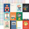 Echo Park Off To School Collection Kit 30x30cm