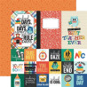 Echo Park Off To School Collection Kit 30x30cm