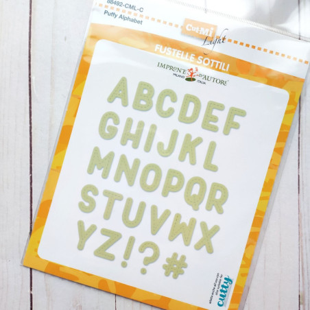 Fustelle Cut-Mi 88492-CML-C Puffy Alphabet