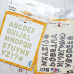 Fustelle Cut-Mi 88492-CML-C Puffy Alphabet