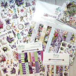 Mintay Papers LILAC GARDEN Elements 30x30cm