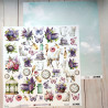 Mintay Papers LILAC GARDEN Elements 30x30cm