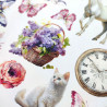 Mintay Papers LILAC GARDEN Elements 30x30cm
