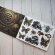 Mintay Papers Steampunk Book Elements for Precise Cutting 15x20cm
