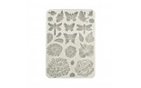 Stamperia Secret Diary Silicon Mould A5 Butterflies and Flowers