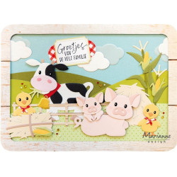 Marianne Design Collectables Eline's Pig Family