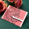 Spellbinders Glimmering Peonies Glimmer Hot Foil Plate