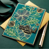 Spellbinders Glimmering Peonies Glimmer Hot Foil Plate