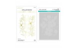 Spellbinders Glimmering Buttercups Glimmer Hot Foil Plate and Stencil BUNDLE
