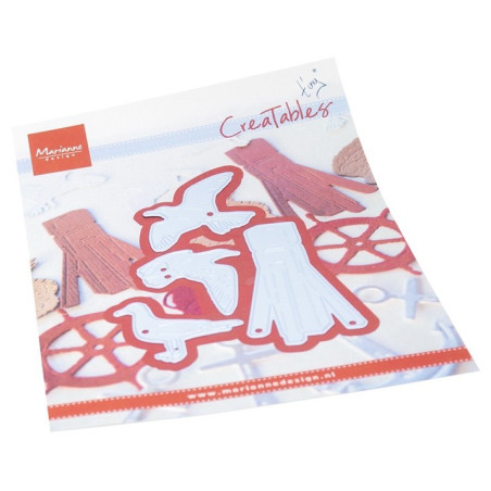 Marianne Design Creatables Tiny's Beach Pole & Gulls