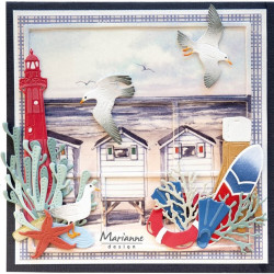 Marianne Design Creatables Tiny's Beach Pole & Gulls