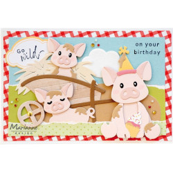 Marianne Design Paper Set Picnic Time
