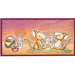 Marianne Design Mask Stencil Picnic Scenery