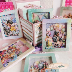 Alchemy of Art Happy Time Paper Collection Set 20x20cm 12fg