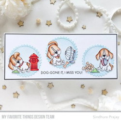 My Favorite Things Playful Pups Clear Stamps