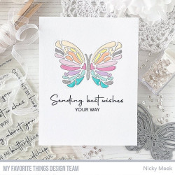My Favorite Things Peek-a-Boo Butterfly Die-Namics