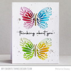 My Favorite Things Peek-a-Boo Butterfly Die-Namics
