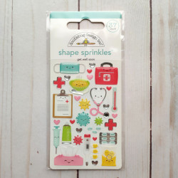Doodlebug Design Get Well Soon Shape Sprinkles