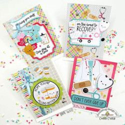 Doodlebug Design Get Well Soon Shape Sprinkles