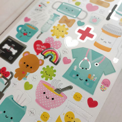 Doodlebug Design Happy Healing Icons Stickers
